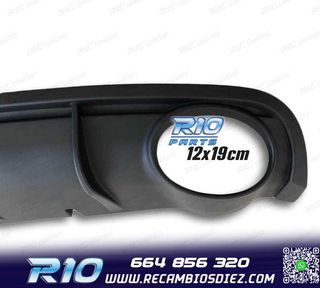 DIFUSOR AUDI A6 4G LIMO 7 AVANT 11-14 LOOK RS6