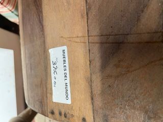 Baúl grande de madera maciza