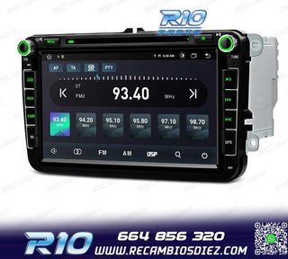 RADIO GPS ANDROID 14 PARA VOLKSWAGEN VW GOLF POLO PASSAT CAD