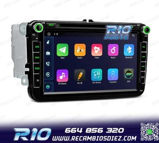 RADIO GPS ANDROID 14 PARA VOLKSWAGEN VW GOLF POLO PASSAT CAD