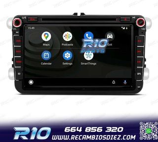 RADIO GPS ANDROID 14 PARA VOLKSWAGEN VW GOLF POLO PASSAT CAD
