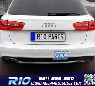 DIFUSOR AUDI A6 C7 4G AVANT 11-14 LOOK S-LINE