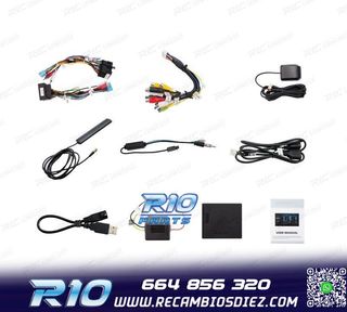 RADIO GPS ANDROID 13 PARA VOLKSWAGEN VW SEAT SKODA TOURAN 7"
