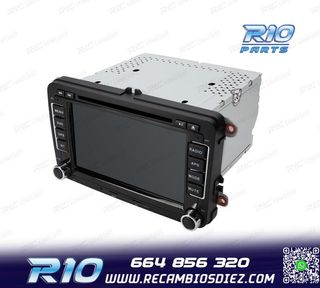 RADIO GPS ANDROID 13 PARA VOLKSWAGEN VW SEAT SKODA TOURAN 7"