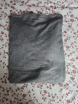 Jersey fino gris Benetton talla M