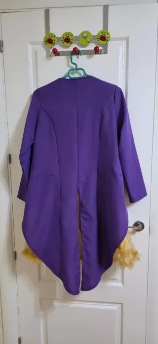 Disfraz Fábrica Chocolate/Circo Morado/Amarillo