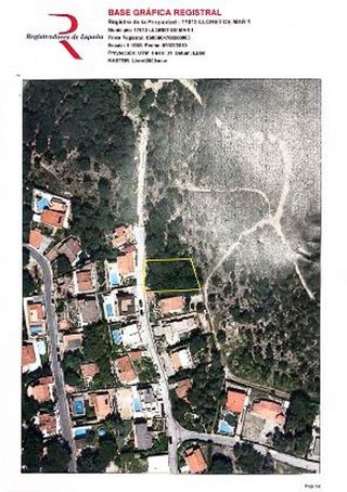 Terreno en venta en Roca Grossa - Serra Brava en Lloret de Mar