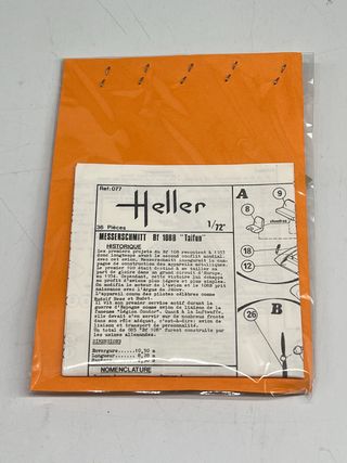 Modellino Heller Messerschmitt BF 108B Taifu