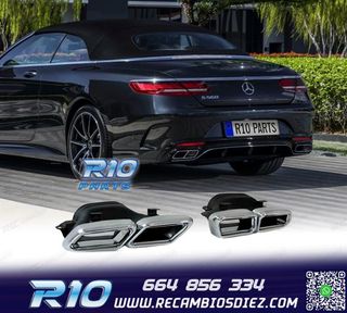 COLAS ESCAPE MERCEDES CLASE S W222 13- LOOK AMG