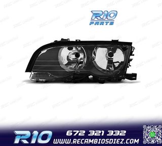 FARO IZQ BMW SERIE 3 E46 COUPÉ CABRIO NEGRO
