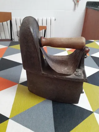 Planchas antiguas de hierro