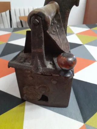 Planchas antiguas de hierro