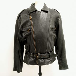 Chaqueta cuero de mujer vintage Original Trapper Leatherwear.