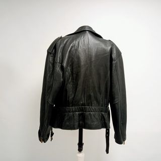 Chaqueta cuero de mujer vintage Original Trapper Leatherwear.