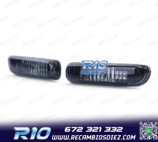 INTERMITENTES LATERALES BMW E46 98-05 CRISTAL CLARO NEGRO