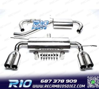 SILENCIOSO ESCAPE VOLKSWAGEN VW GOLF MK5 03-08 DOBLE