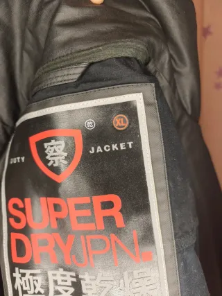 Chaqueta Superdry Negra Hombre