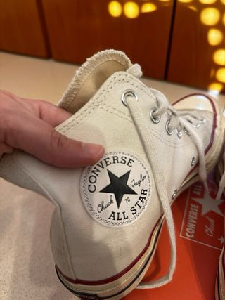 Converse Hi Blancas Talla 38