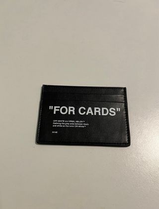Portacarte Off-White For Cards Nuovo