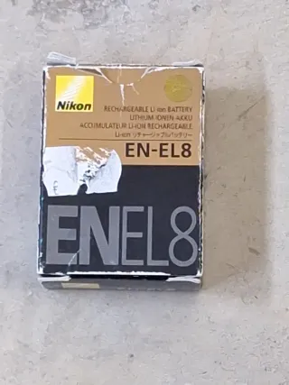 Batería Nikon EN-EL8 Li-ion Recargable