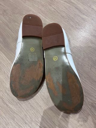 Merceditas piel comunión niña talla 35