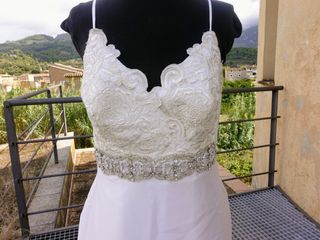 Vestido de novia modelo 2490 de la firma Patricia Avendaño