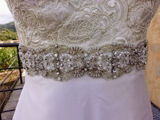 Vestido de novia modelo 2490 de la firma Patricia Avendaño