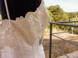 Vestido de novia modelo 2490 de la firma Patricia Avendaño