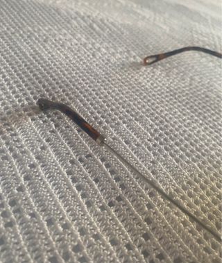 Occhiali vintage gialli nuovi