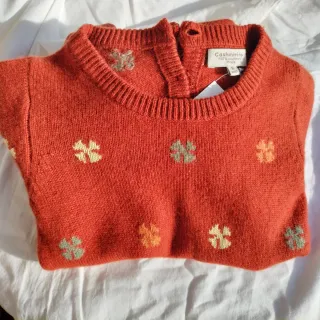 Maglione Cashmirino 100% Cashmere Bambina 8 anni