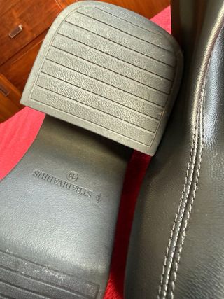 Botines negros plataforma talla 39