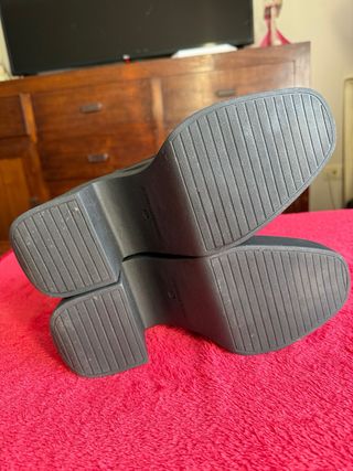 Botines negros plataforma talla 39
