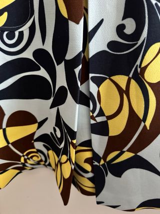 Vestido Zara Estampado Talla M