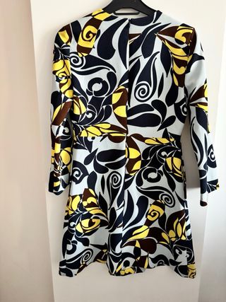 Vestido Zara Estampado Talla M