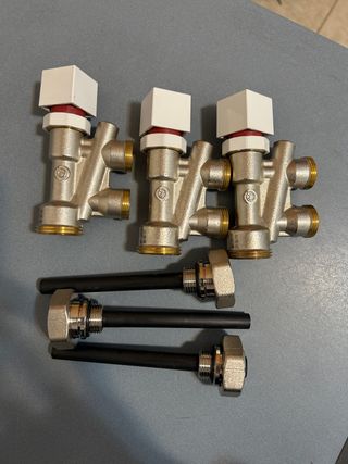 Válvulas radiador ORKLI termostatizables