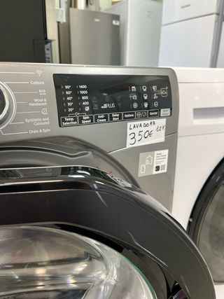 LAVADORA GIGANTE HOOVER 12KG - H-WASH 350 GRAFIT