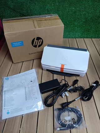 HP ScanJet Pro 2000 s2 - Escáner con alimentador automático de hojas, USB 3.0, 35 ppm, Blanco