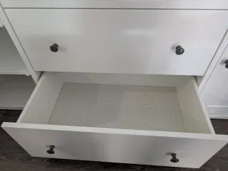 Mueble aparador de madera blanco