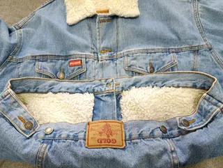 Chaqueta vaquera forrada borrego