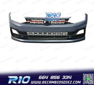 PARAGOLPES DELANTERO VOLKSWAGEN VW POLO 6 17-20 LOOK GTI