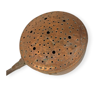 Brasero o calentador de cama antiguo