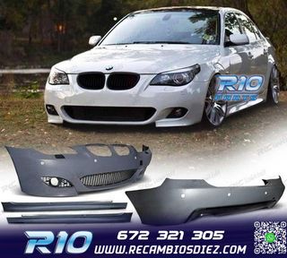 KIT CARROCERIA BMW E60 03-07 LOOK M PDC