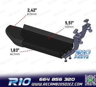 ESTRIBERAS ESTRIBOS NEGRO SRANGE ROVER EVOQUE