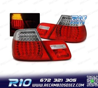 PILOTOS BMW E46 COUPE 99-03 LED INTERMITENTE DINAMICO ROJO C