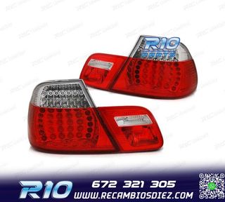 PILOTOS BMW E46 COUPE 99-03 LED INTERMITENTE DINAMICO ROJO C