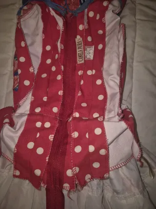 Traje de flamenca niña marca canelan pura