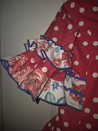 Traje de flamenca niña marca canelan pura