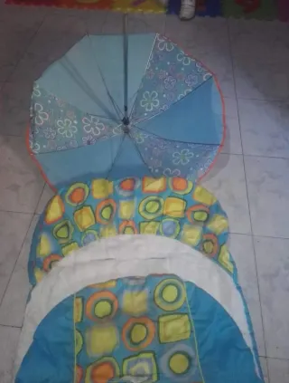 Funda y sombrilla para cochecito