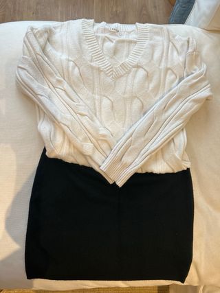 Lote Ropa: Chaqueta, Falda y Jersey