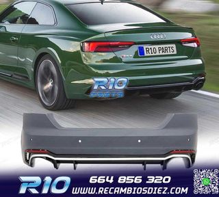 PARAGOLPES TRASERO AUDI A5 16- LOOK RS5